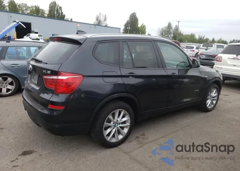 2015 BMW X3 xDrive28I z USA, uszkodzony, nr VIN 5UXWX9C57F0D59521